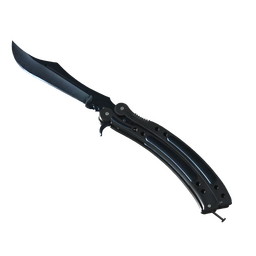 ★ StatTrak™ Butterfly Knife | Blue Steel