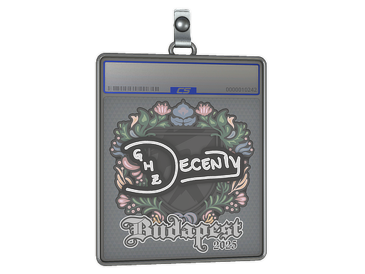 Sticker Slab | decenty | Budapest 2025