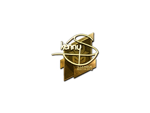 Sticker | kennyS (Gold) | Boston 2018