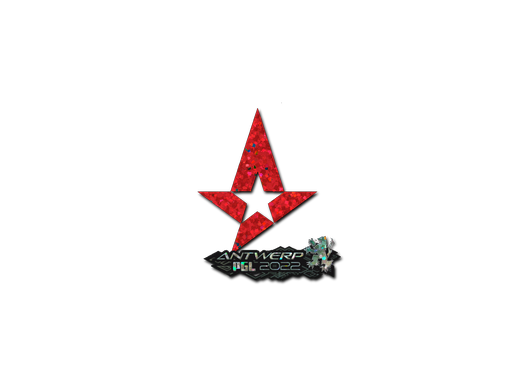 Sticker | Astralis (Glitter) | Antwerp 2022