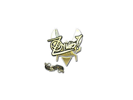 Sticker | ZywOo (Gold) | Paris 2023